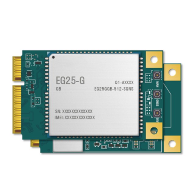 Quectel LTE Cat 4 無線通信模塊 EG25GGB-MINIPCIE-S 專為 M2M 和 IoT 應(yīng)用而設(shè)計