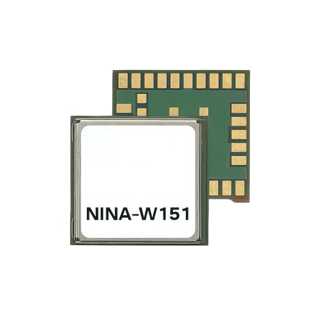 (u-blox) NINA-W151-03B 帶 Wi-Fi 和藍(lán)牙功能的獨(dú)立式多無線電模塊